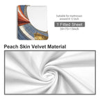 Buck Rogers Cloud City Fitted Sheet 39x75x13inch (QUE)