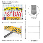 Back-to-School Pencil Parade 12 x 9 in House Sign