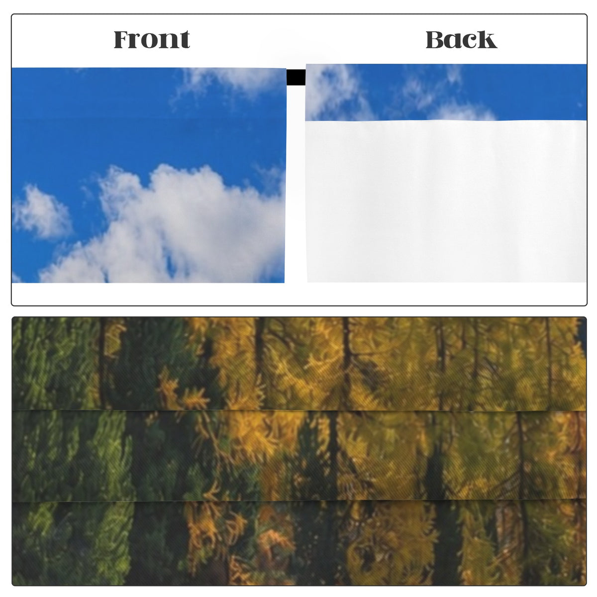 Amber valley landscape 52 x 84 in Window Curtain Set
