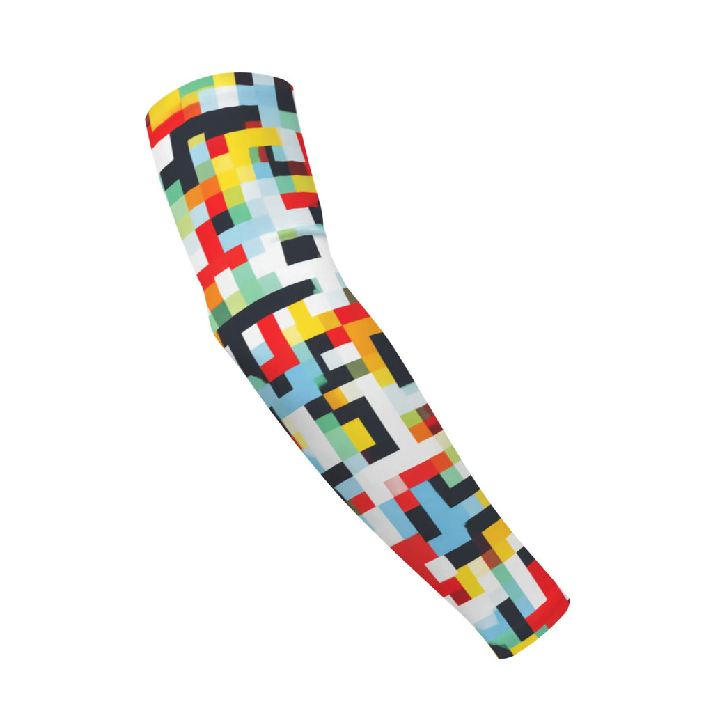 Mosaic Pixel Tide Arm Sleeves 38cm (1-Pack) (QUE)