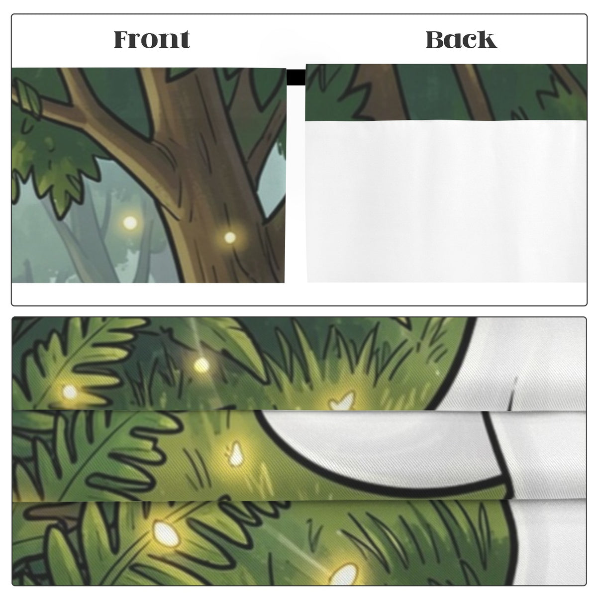 Gertie Firefly Meadow 52 x 84 in Window Curtain Set