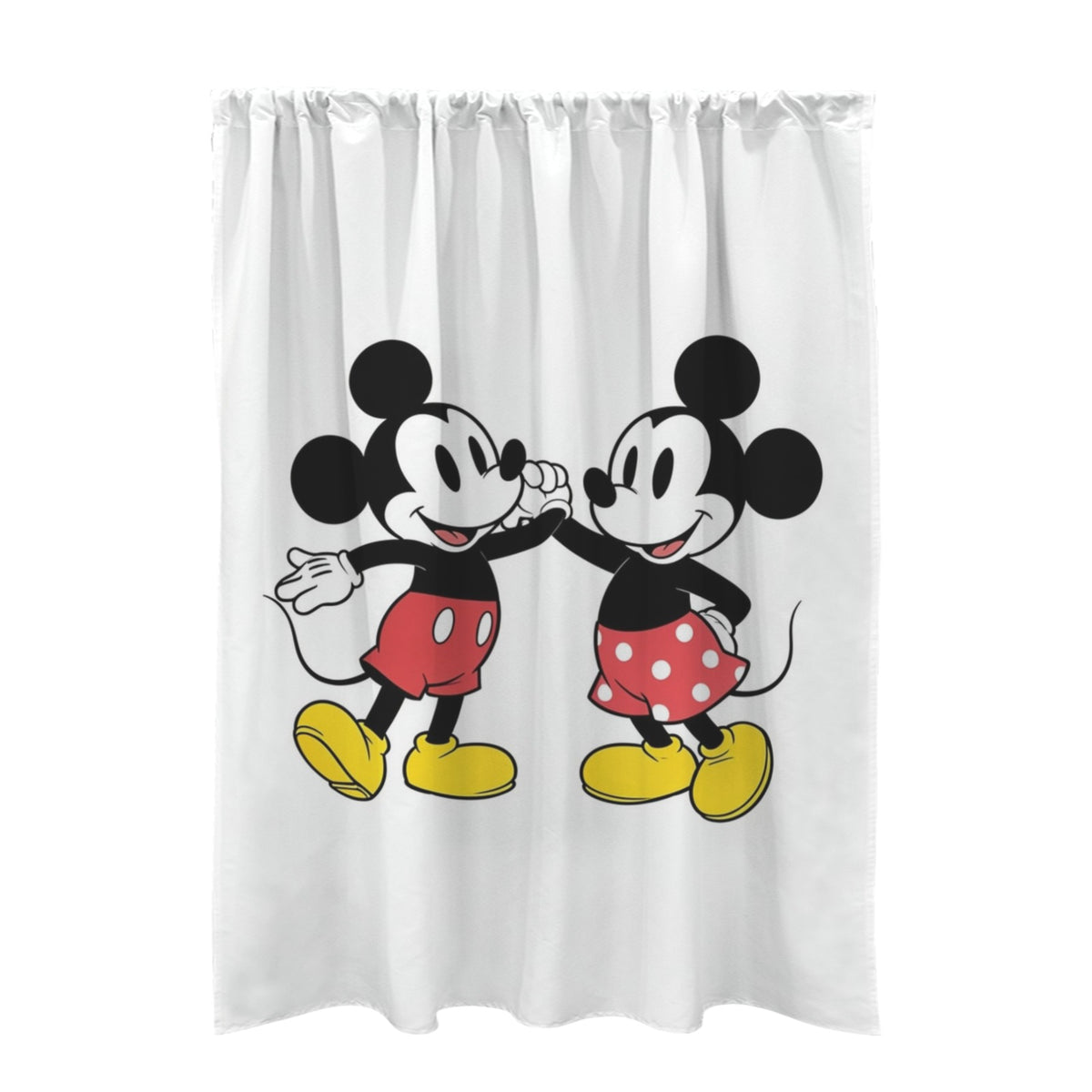 Mickey and Minnie Dance — 51 x 72 in Door Curtain (QUE)