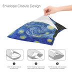 Swirling Night Sky 16 x 16 in Envelope Pillow Case