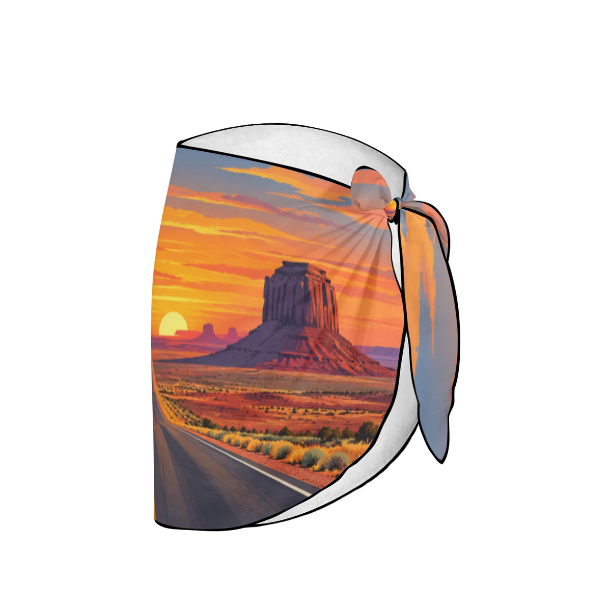 Desert Monument Valley Beach Sarong Wrap (QUE)