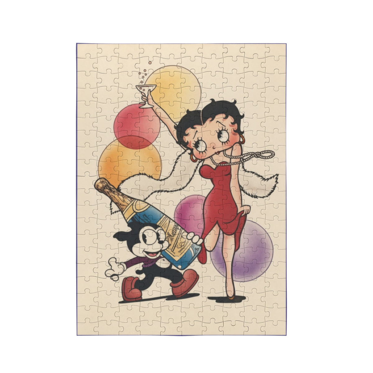 Betty Boop Stage 10 x 13.94 in 200-Piece Wooden Jigsaw Puzzle (QUE)
