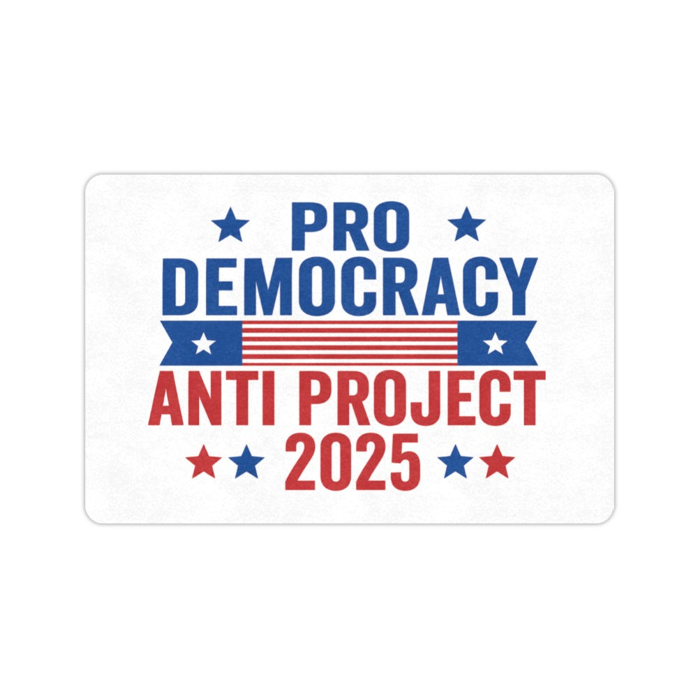 Pro Democracy 23.6 x 15.7 in Doormat