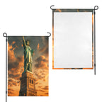 Lincoln Memorial Columns 12 x 18 in Garden Flag