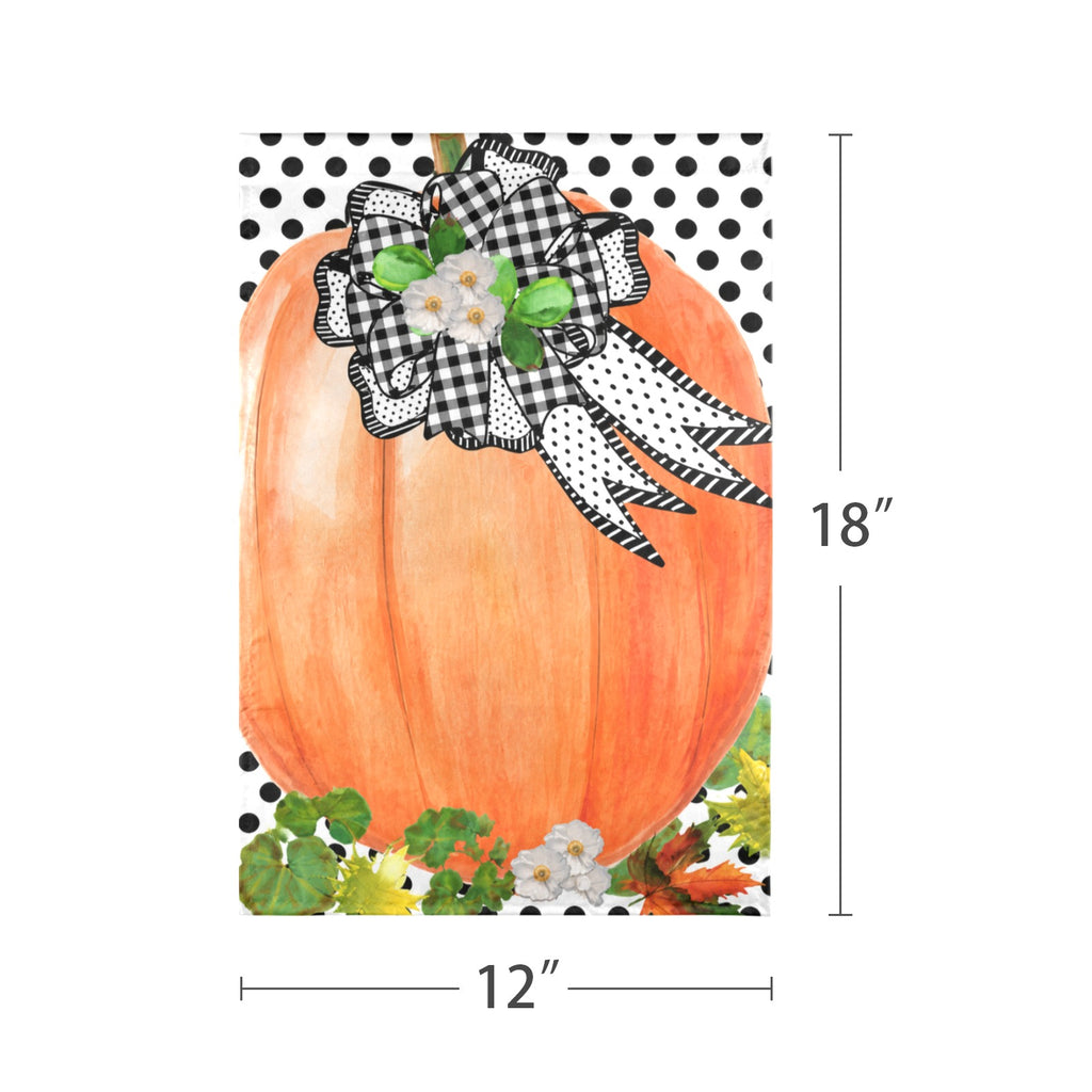 Harvest Moon Lantern 12 x 18 in Garden Flag
