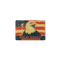 Bald Eagle Wingspread 12 x 8 in Metal Tin Sign