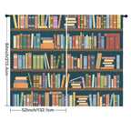 Back-to-School Bookshelf 52 x 84 in Window Curtain Set