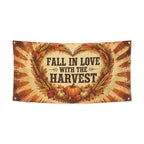 Fall Harvest Love 47 x 24 in Festival Banner