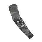 Skeleton Dance Bone Xylophone Arm Sleeves 38cm (1-Pack) (QUE)