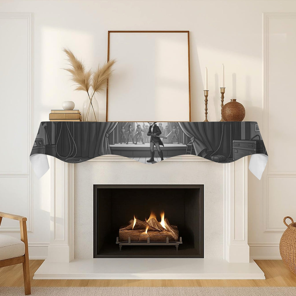 Theater Backstage — 200cm x 43.1cm Fireplace Cloth (QUE)