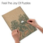 Bambi Woodland 10 x 13.94 in 200-Piece Wooden Jigsaw Puzzle (QUE)