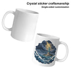 Statue Storm Bay 11 oz White Ceramic Mug