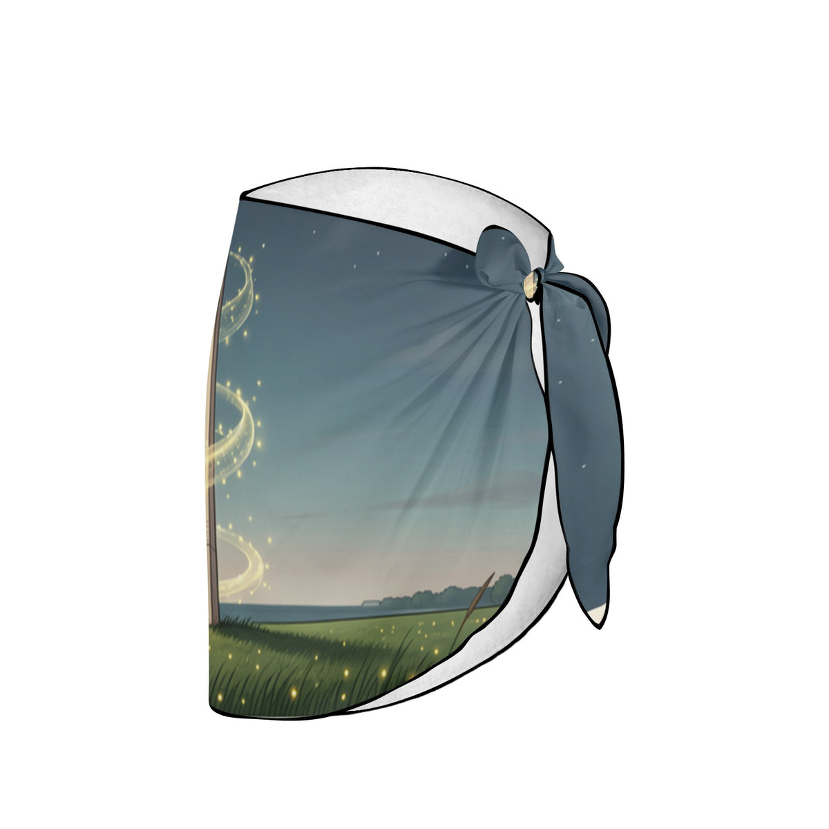 Washington Monument Firefly Field Beach Sarong Wrap (QUE)