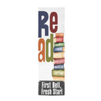 First Bell, Fresh Start 12 x 40 in Polyester Peach Skin Tapestry