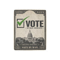 Vote by Mail Envelope 32 x 48 in Micro Fleece Blanket
