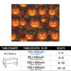 Grinning Lanterns 178cm x 140cm Rectangular Tablecloth 70x55inch (QUE)