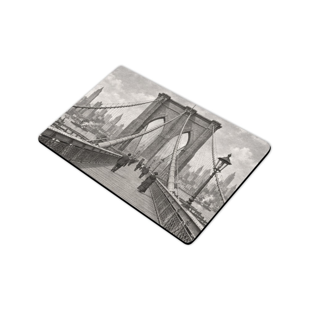 Brooklyn Bridge Gothic Span 23.6 x 15.7 in Doormat