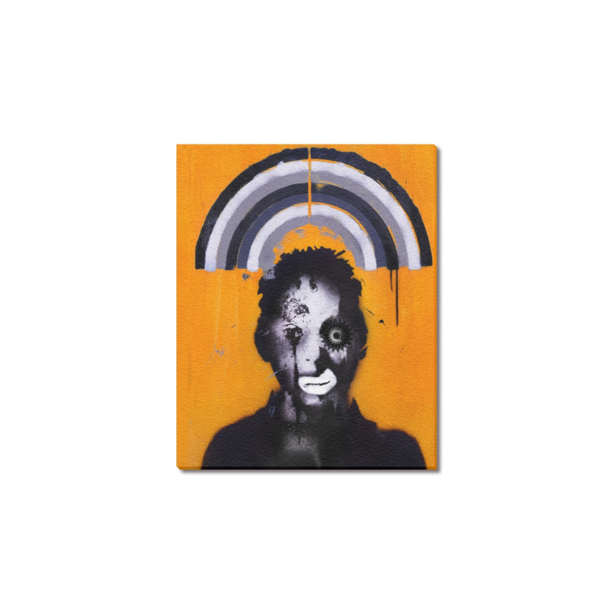 Your Vote, Your Future Portrait Frame Canvas Print 8"x10"