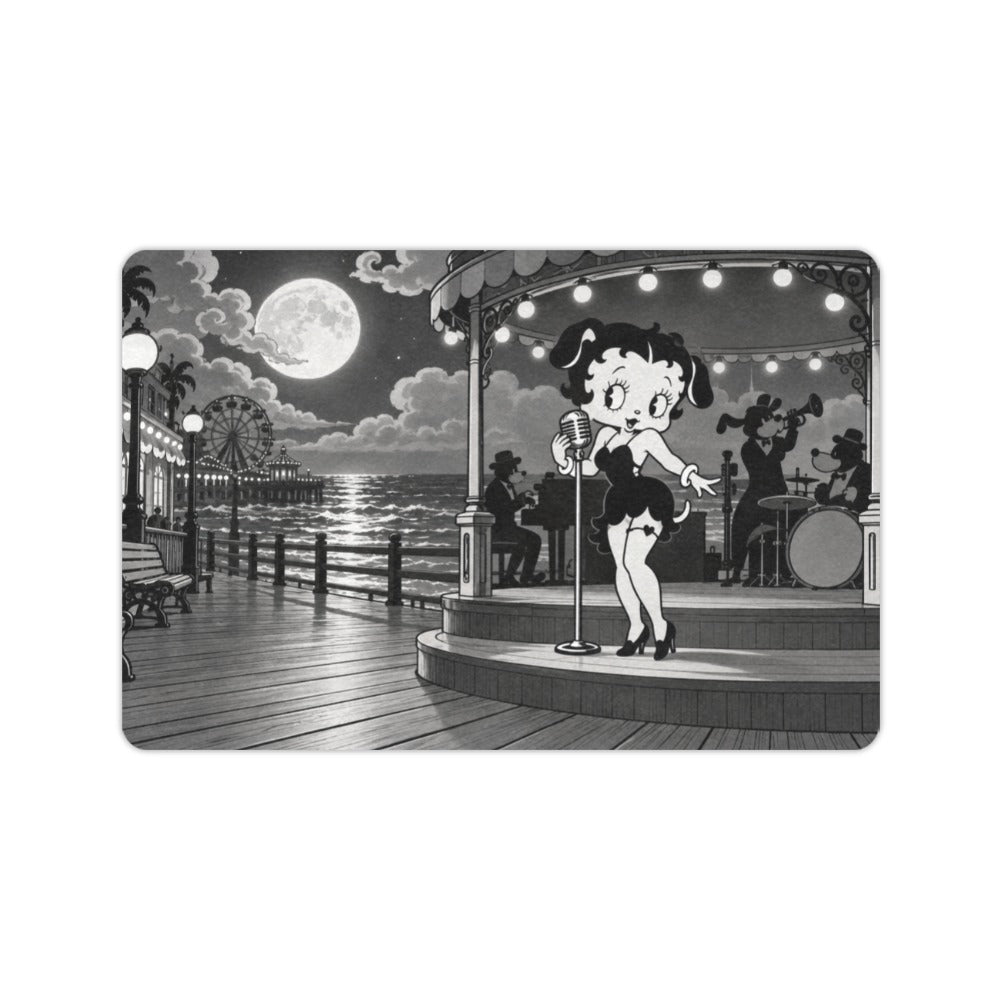 Moonlit Betty Boop 23.6 x 15.7 in Doormat