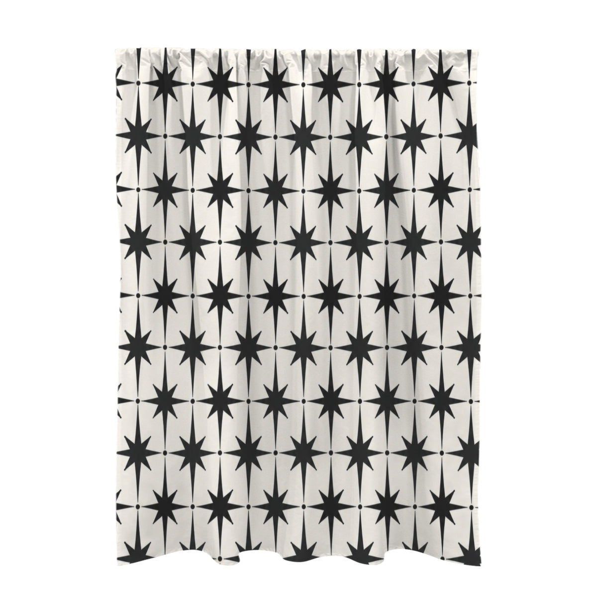 Neo Deco Sunburst Foyer 51 x 72 in Door Curtain (QUE)