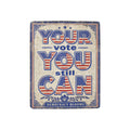 Democracy Blooms 32 x 48 in Micro Fleece Blanket