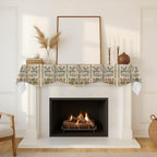 Tinsel & Mirror Starburst 200cm x 43.1cm Fireplace Cloth (QUE)