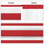 Accessible Ballot Stripes 52 x 84 in Window Curtain Set