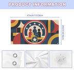 Community Star Badge 47 x 24 in Festival Banner