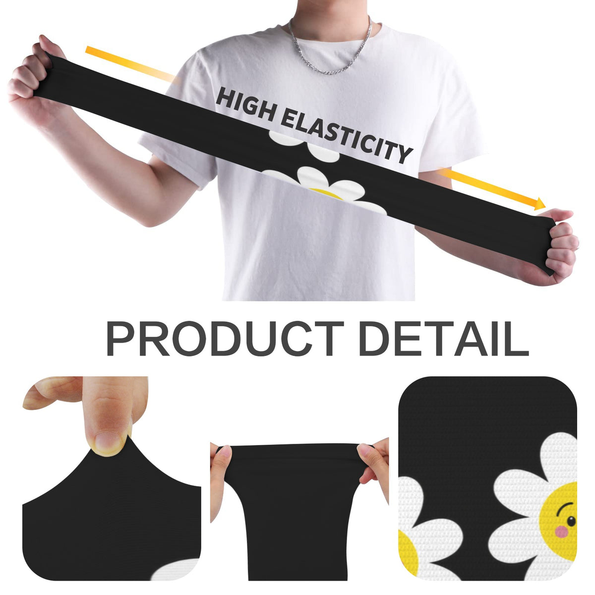 Sunlit Citrus Run Arm Sleeves 38cm (1-Pack) (QUE)