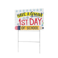 Back-to-School Pencil Parade 12 x 9 in House Sign