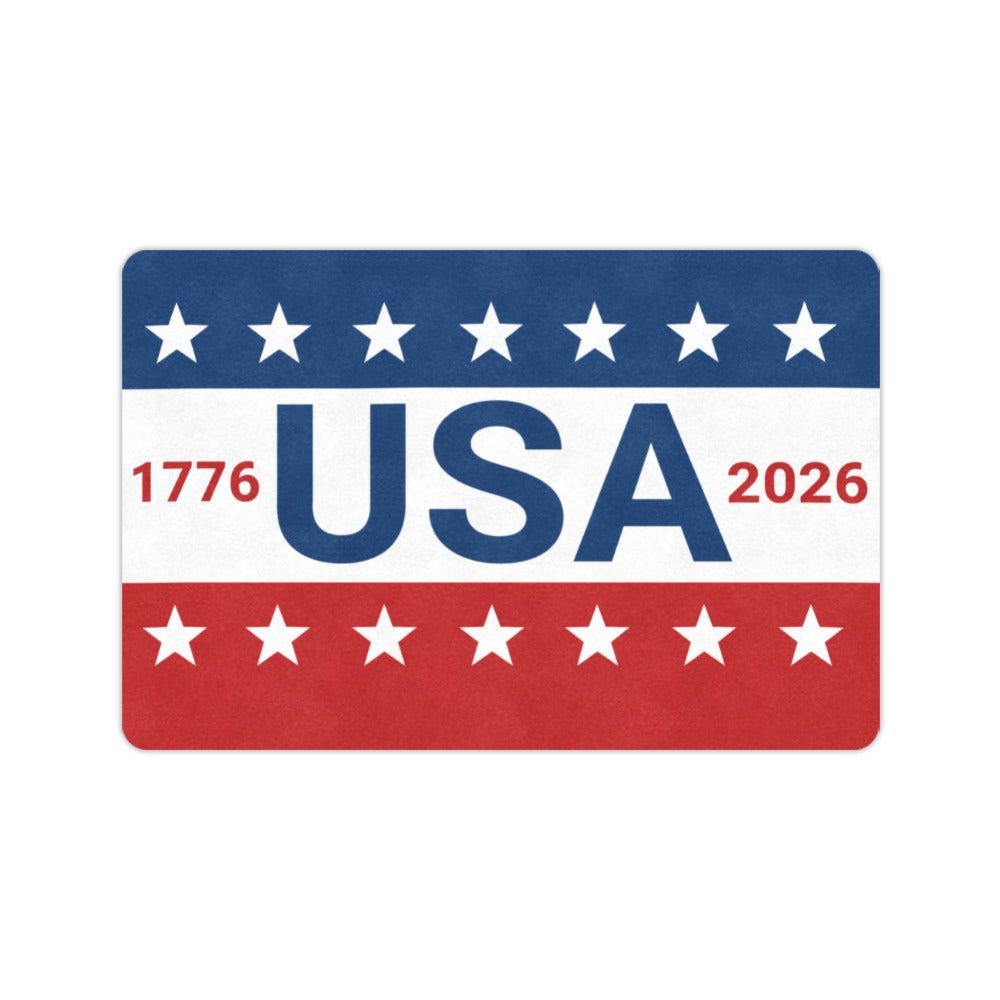USA 1776 2026 23.6 x 15.7 in Doormat