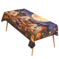 Big Moon Picnic 178cm x 140cm Rectangular Tablecloth 70x55inch (QUE)