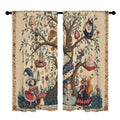 Mad Hatter Tea Table 52 x 84 in Window Curtain Set