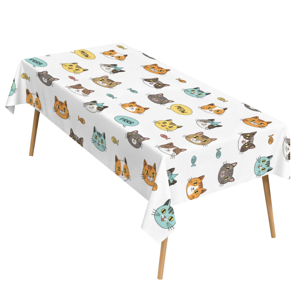 Gourd Leaf Border 178cm x 140cm Rectangular Tablecloth 70x55inch (QUE)