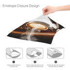 National Coffee Day Cozy Cafe 16 x 16 in Envelope Pillow Case