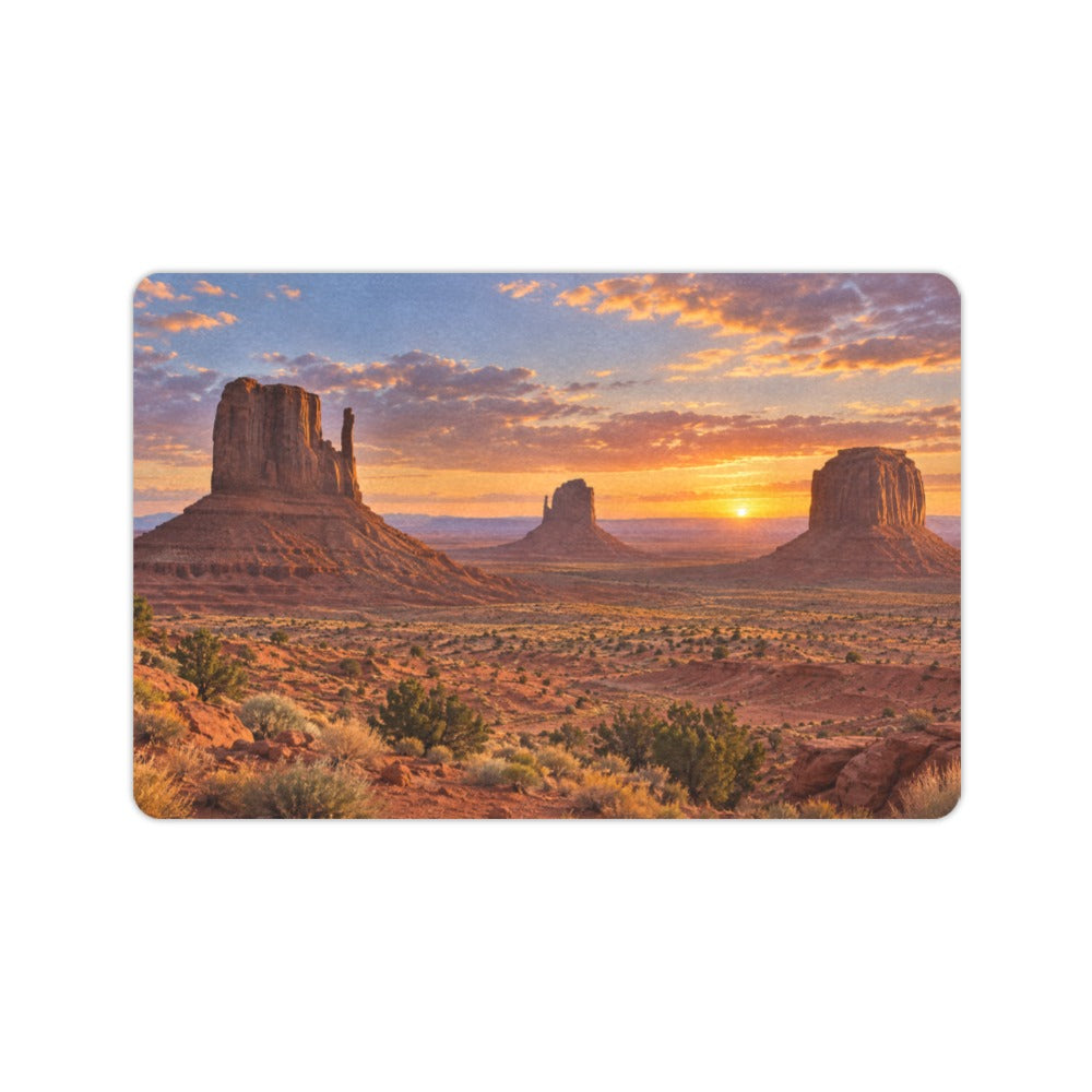 Monument Valley Mitten Buttes 23.6 x 15.7 in Doormat