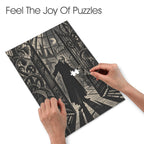 Count greenhouse 10 x 13.94 in 200-Piece Wooden Jigsaw Puzzle (QUE)