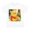 Watercolor Winnie the Pooh with Honey Pot Men's Custom T-Shirt front [ai-pod:a329f3e5a4c9f508ad02bcbfb52685c1]