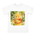 Watercolor Honey Bear in Forest Men's Short Sleeve T-Shirt front [ai-pod:5068a736b2711e290c1667f3085603d8]