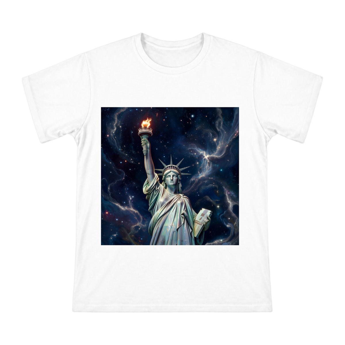 Statue of Liberty Torch Art Men's Short Sleeve T-Shirt front [ai-pod:c0cdff686024893ca0ab8b423e221bfc]