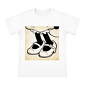 Vintage Rubber Hose Minnie Mouse Mary Jane Shoes Men's Cotton T-Shirt front [ai-pod:f880ee67f277b1ff6e445cf39e161457]