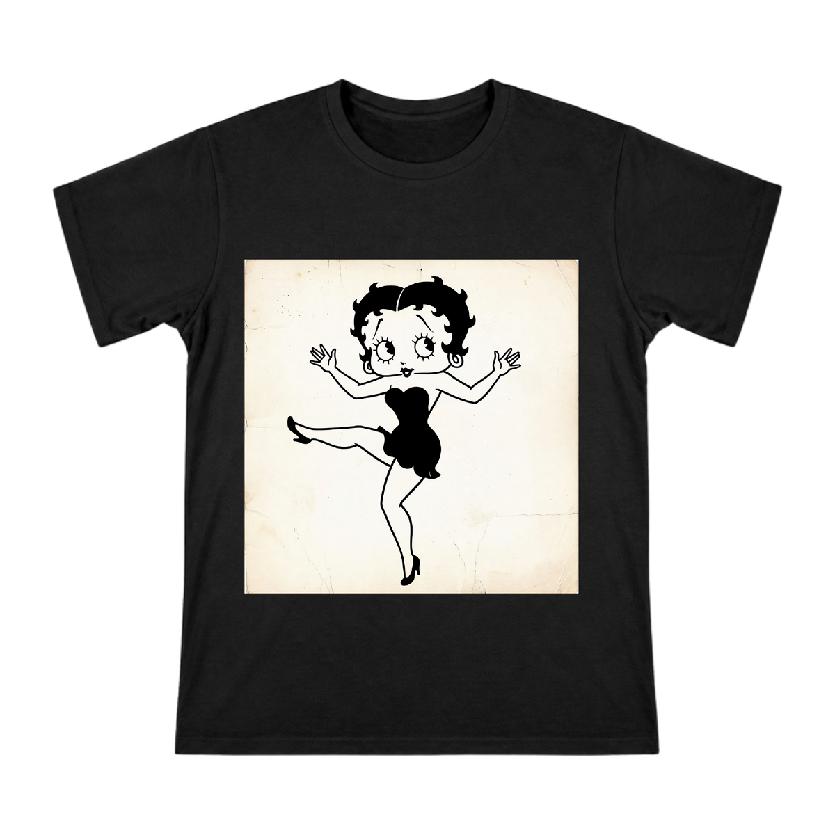 Betty Boop Vintage Jazz Dance Pop Art Men's Custom T-Shirt front [ai-pod:0c7f372d25ee33ad7226026641e2b08c]