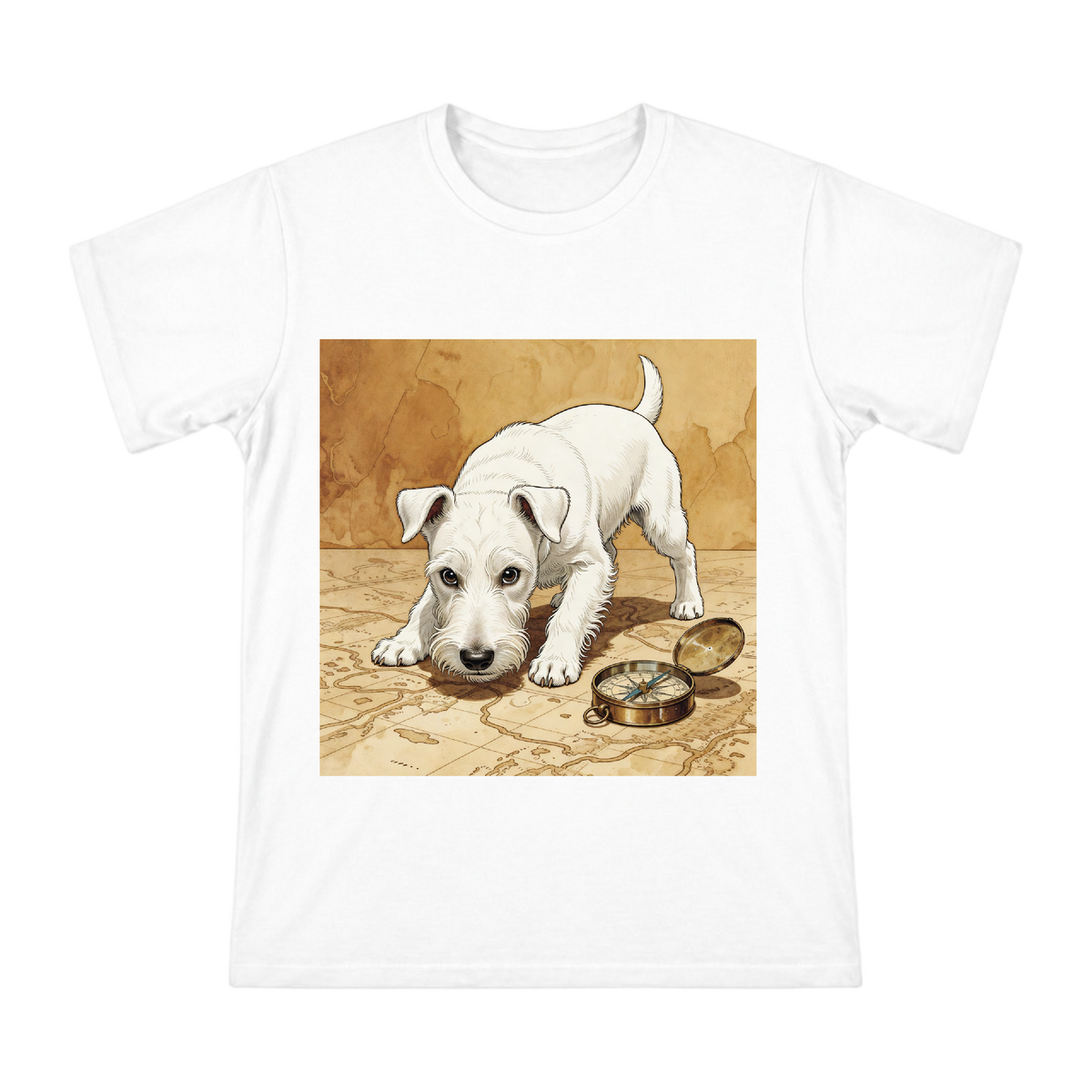 Wire Fox Terrier Vintage Adventure Art Men's Cotton T-Shirt front [ai-pod:556ed8ca4c944a84c0d1b0527b5eefb6]