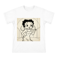 1930s Art Deco Jazz Age Dames Vintage Cartoon T-Shirt front [ai-pod:c028ec2193ad89b6c6b64014e973f245]