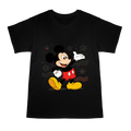 Retro Hand-Drawn Mickey Mouse Walking Men's Cotton T-Shirt front [ai-pod:68deb91b53c0e547defda5721f86b6e8]