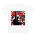 Political Pop Art Side Profile & Prayer Gesture T-Shirt front [ai-pod:ad7bda10721b19f41f12672b1375bf36]