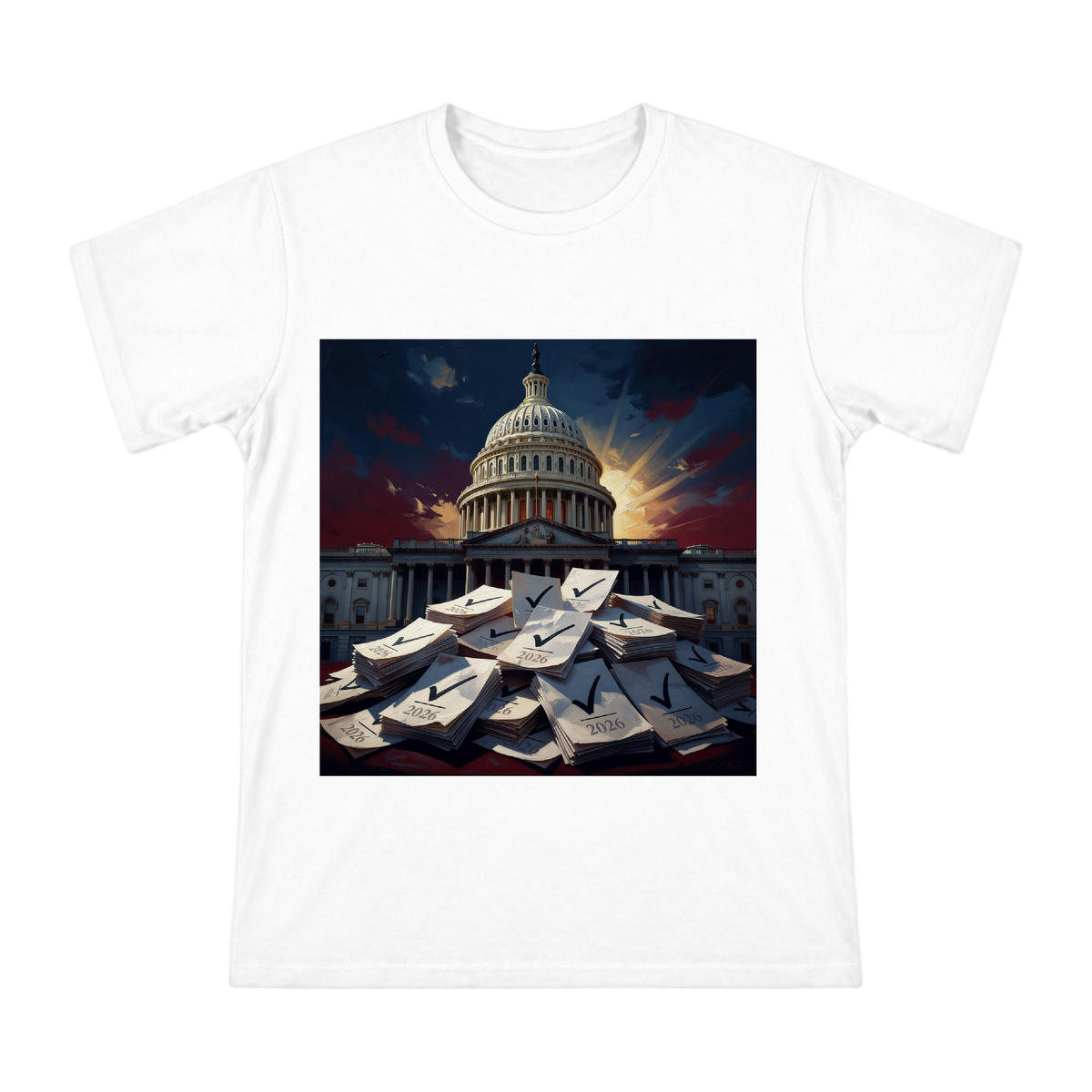 2026 Congressional Election Art Men's Short Sleeve T-Shirt front [ai-pod:d90650c81ec6c9734a04ee396cc1250c]